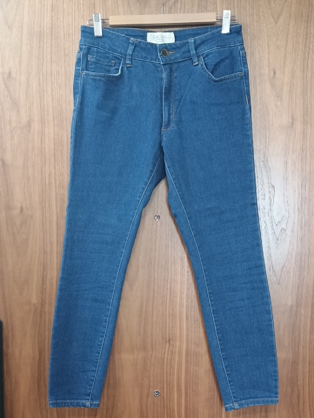 3/$15 Rachel Dark Blue Denim Skinny Crop Jeans Sz. 29.